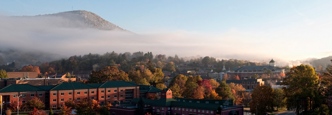 Appalachian State University Fall Panorama